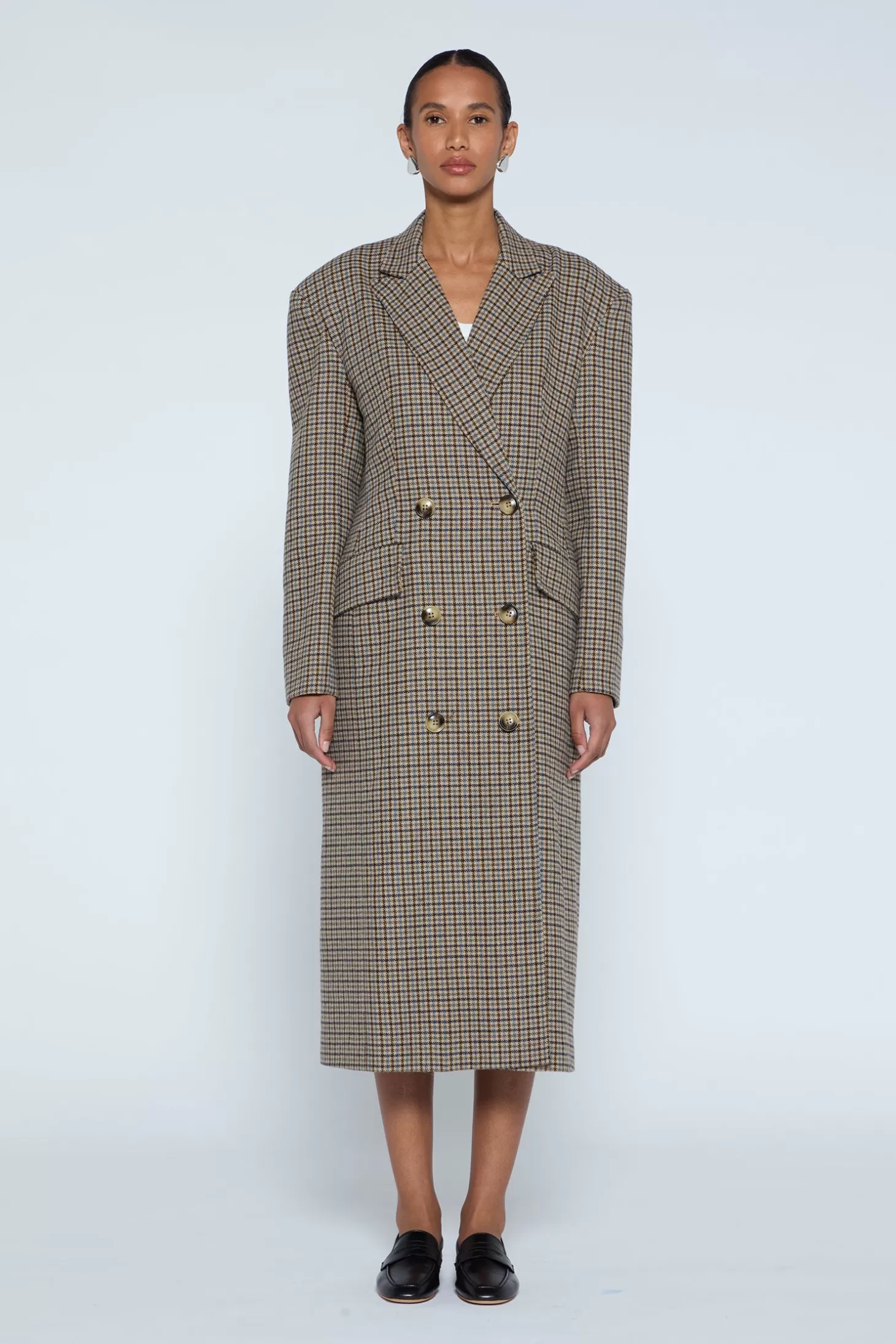 Coats<DUCIE LONDON AGGIE WOOL COAT