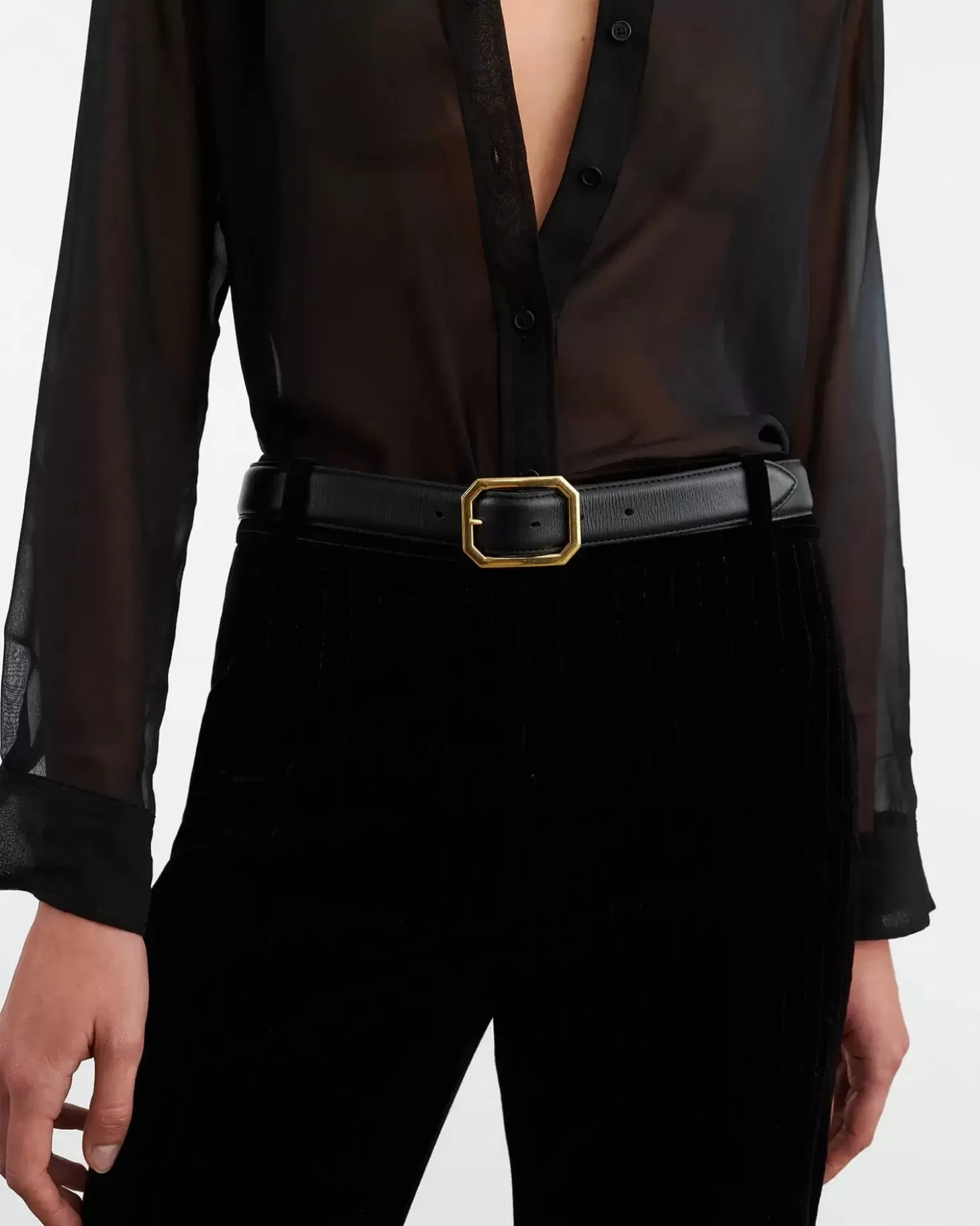 Belts<NILI LOTAN ANAIS BELT Black