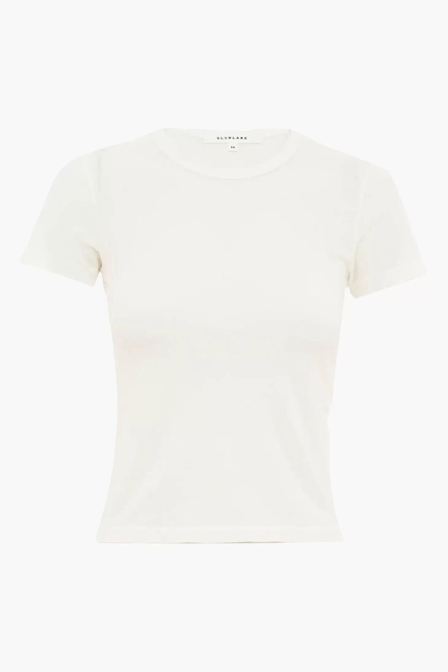 Tops<SLVRLAKE BABY TEE NaturalWhite