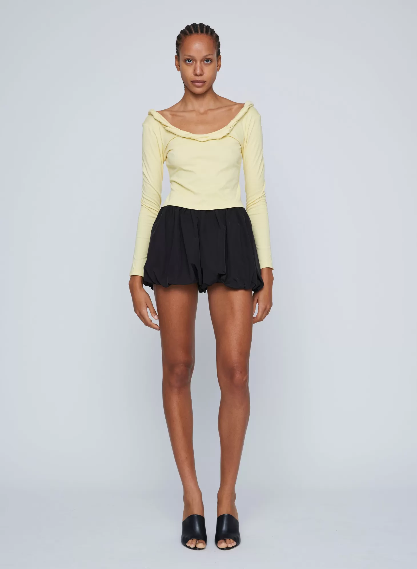 Shorts<WYNN HAMLYN BOBBIE MINI SHORTS Black