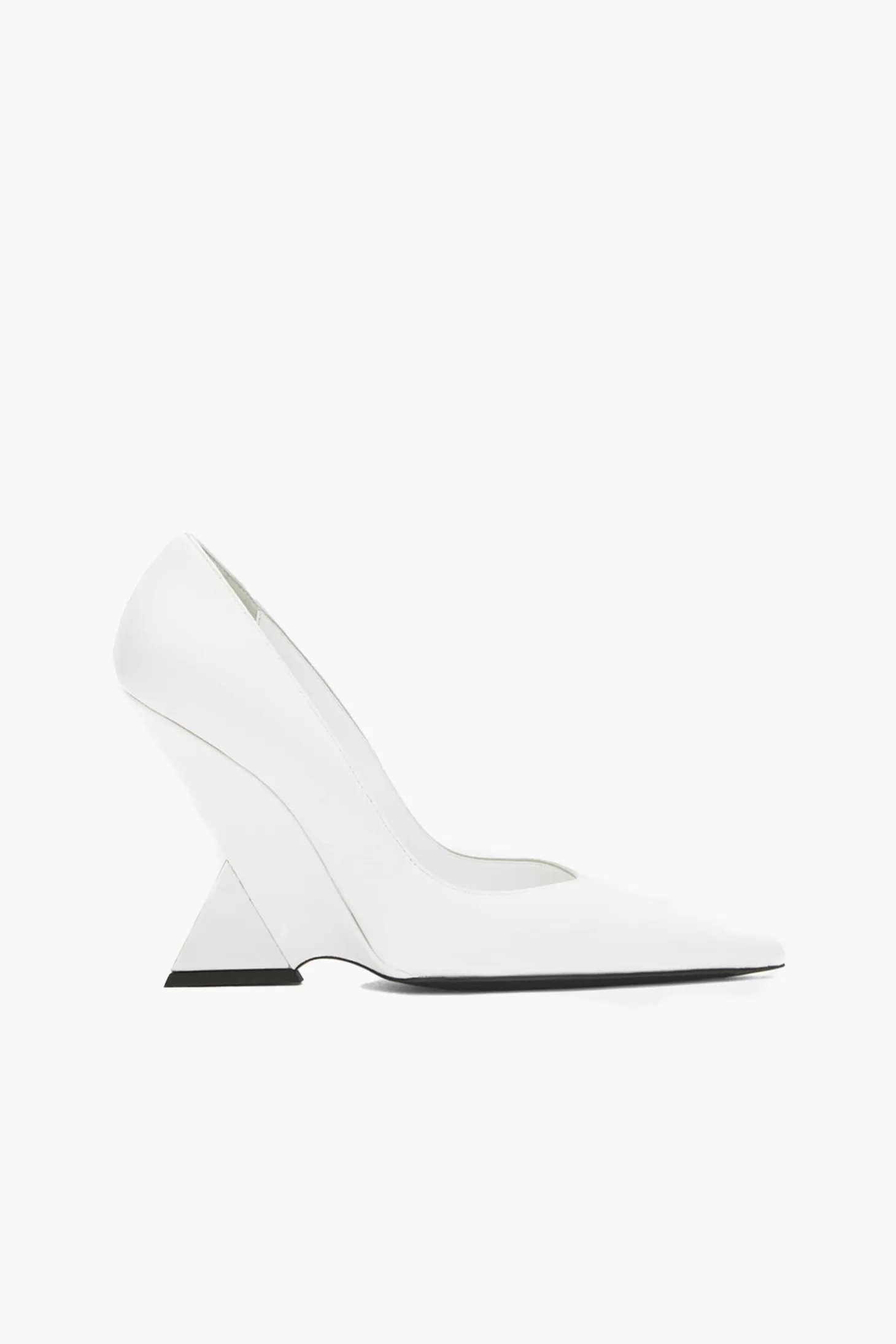 Heels<THE ATTICO 'CHEOPE' PUMP 105MM White/Nichel