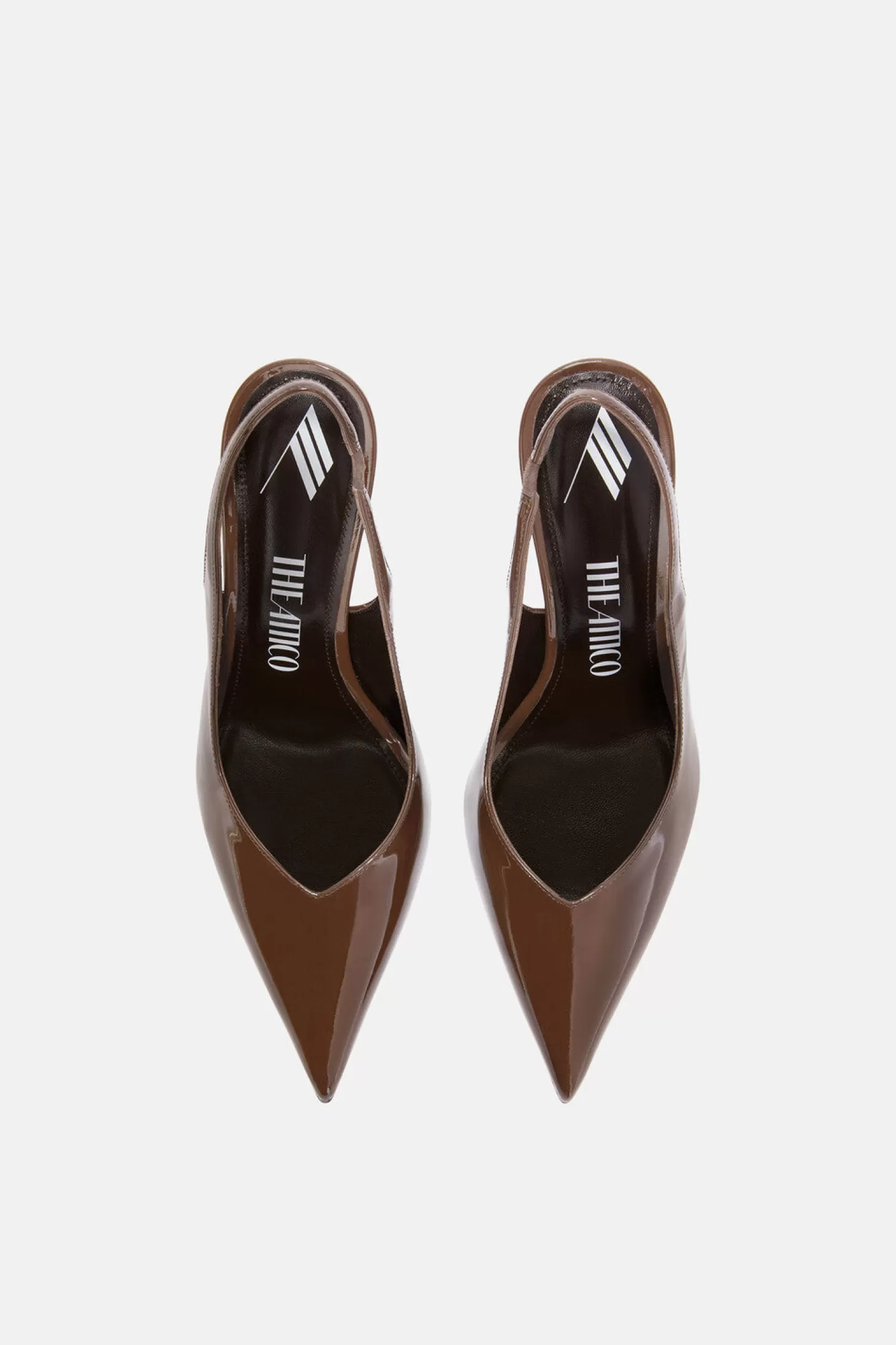 Heels<THE ATTICO CHEOPE SLINGBACK Chocolate