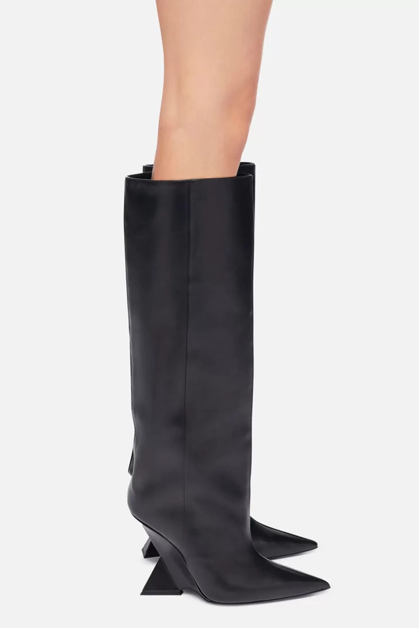 Boots<THE ATTICO CHEOPE TUBE BOOT Black