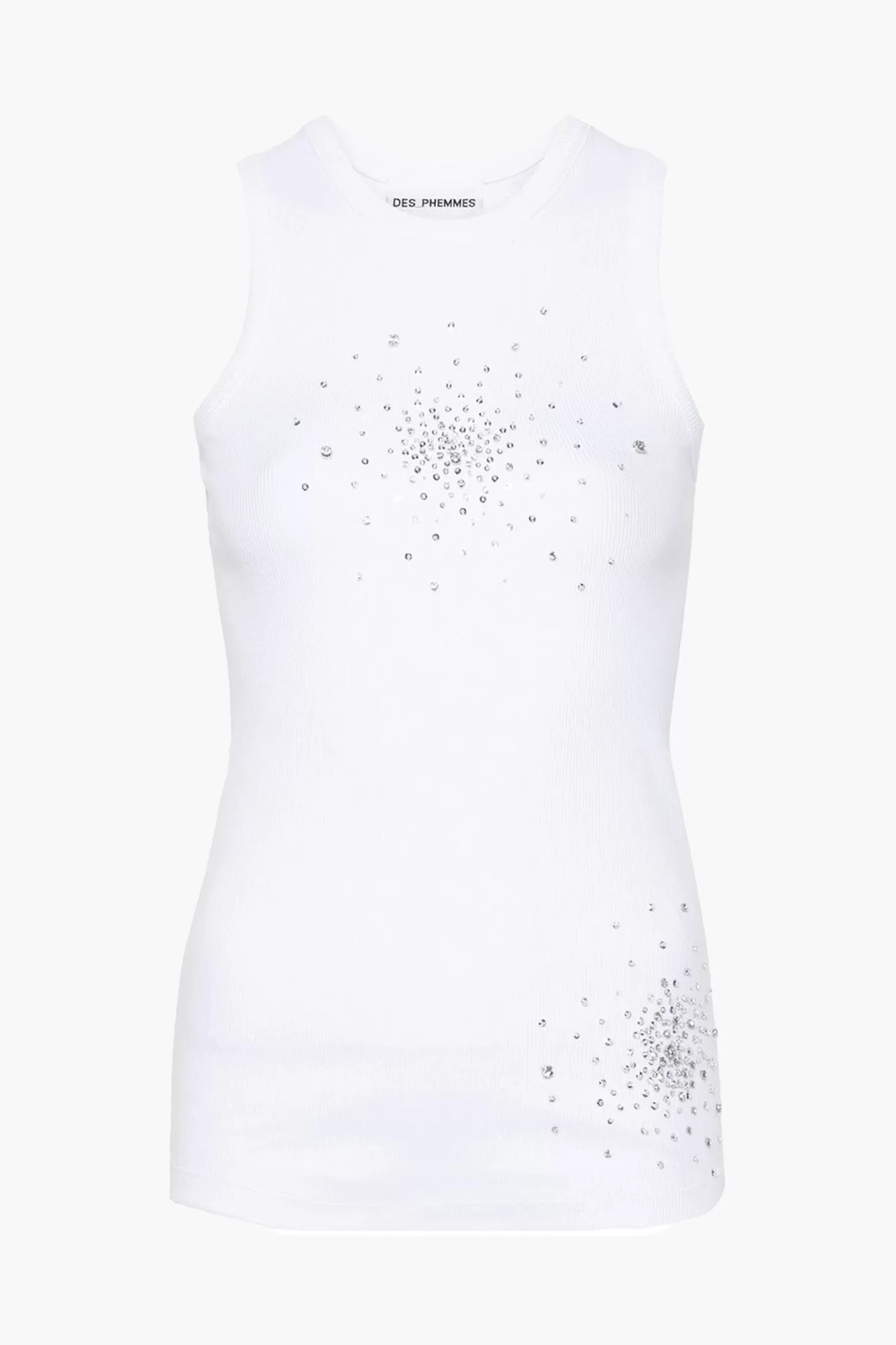 Tops<DES PHEMMES CLASSIC TANK TOP White