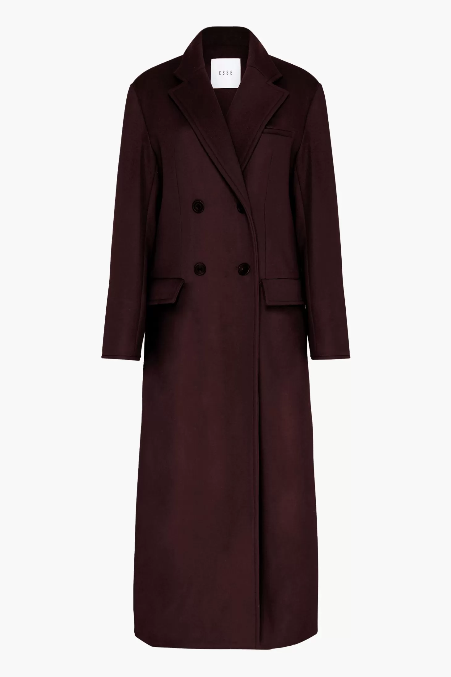 Coats<ESSE CLASSICO COAT Chocolate