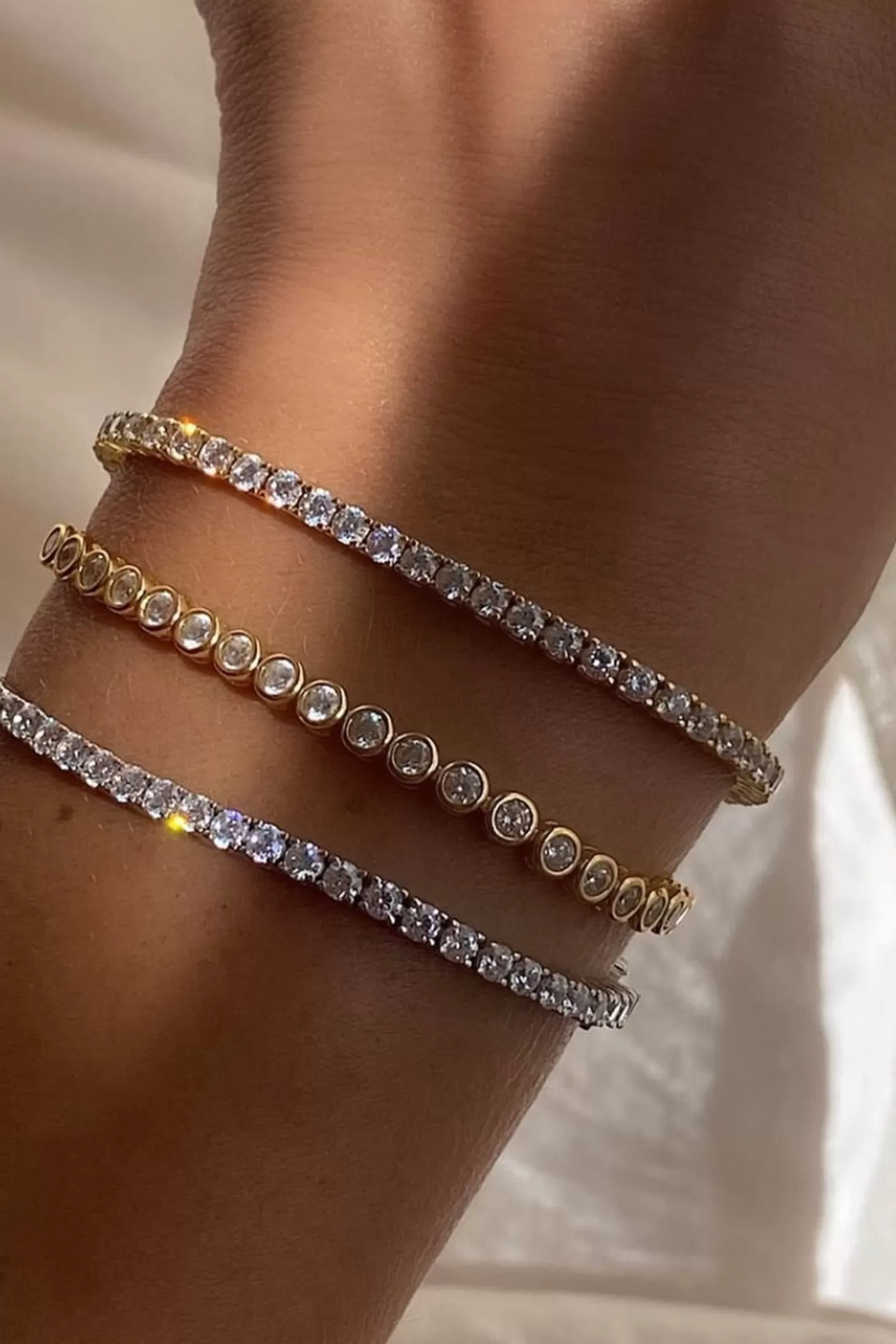 Jewellery<ÉCLATANT CLASSIQUE TENNIS BRACELET