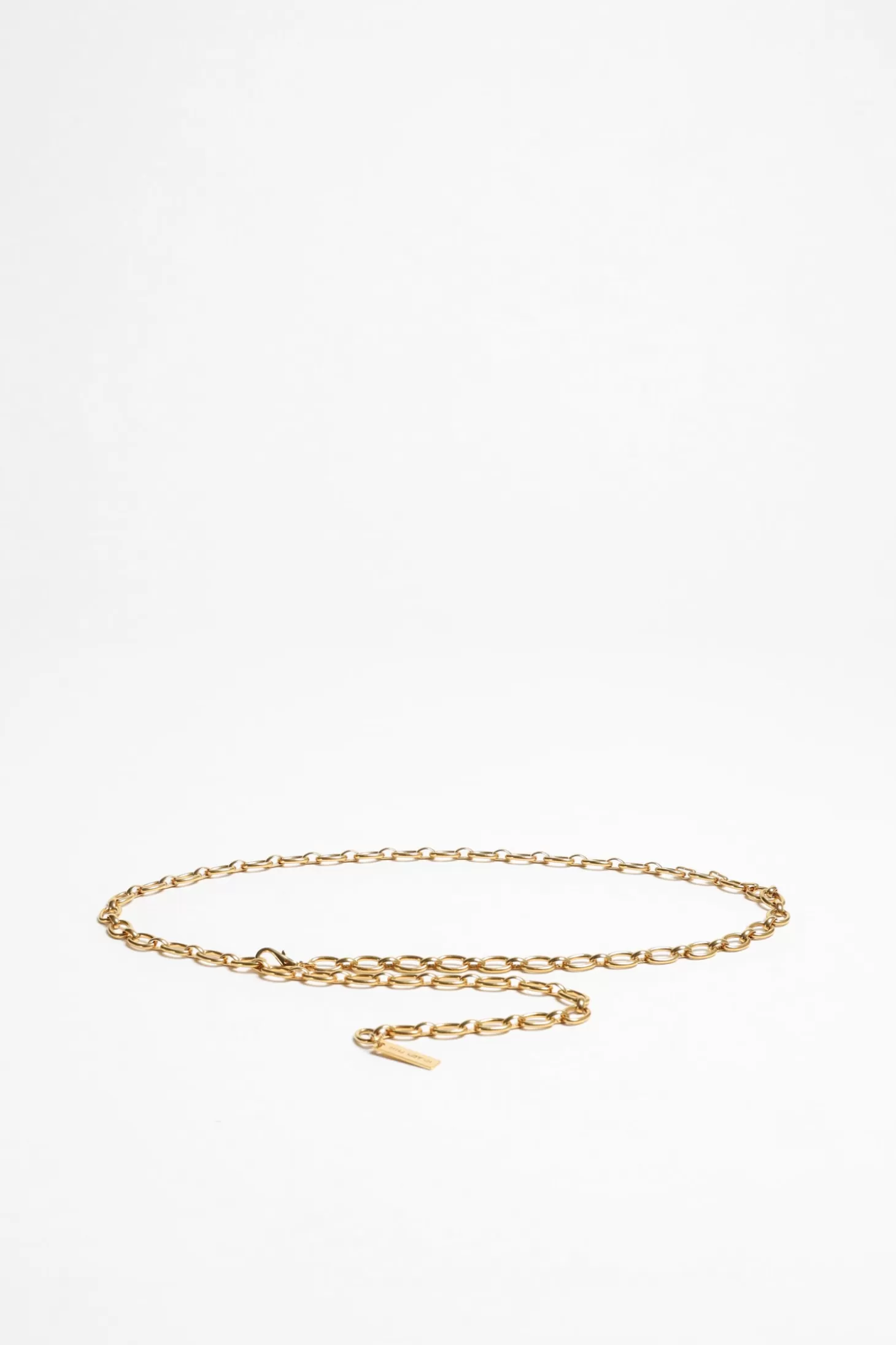 Belts<NILI LOTAN COLETTE CHAIN BELT Gold