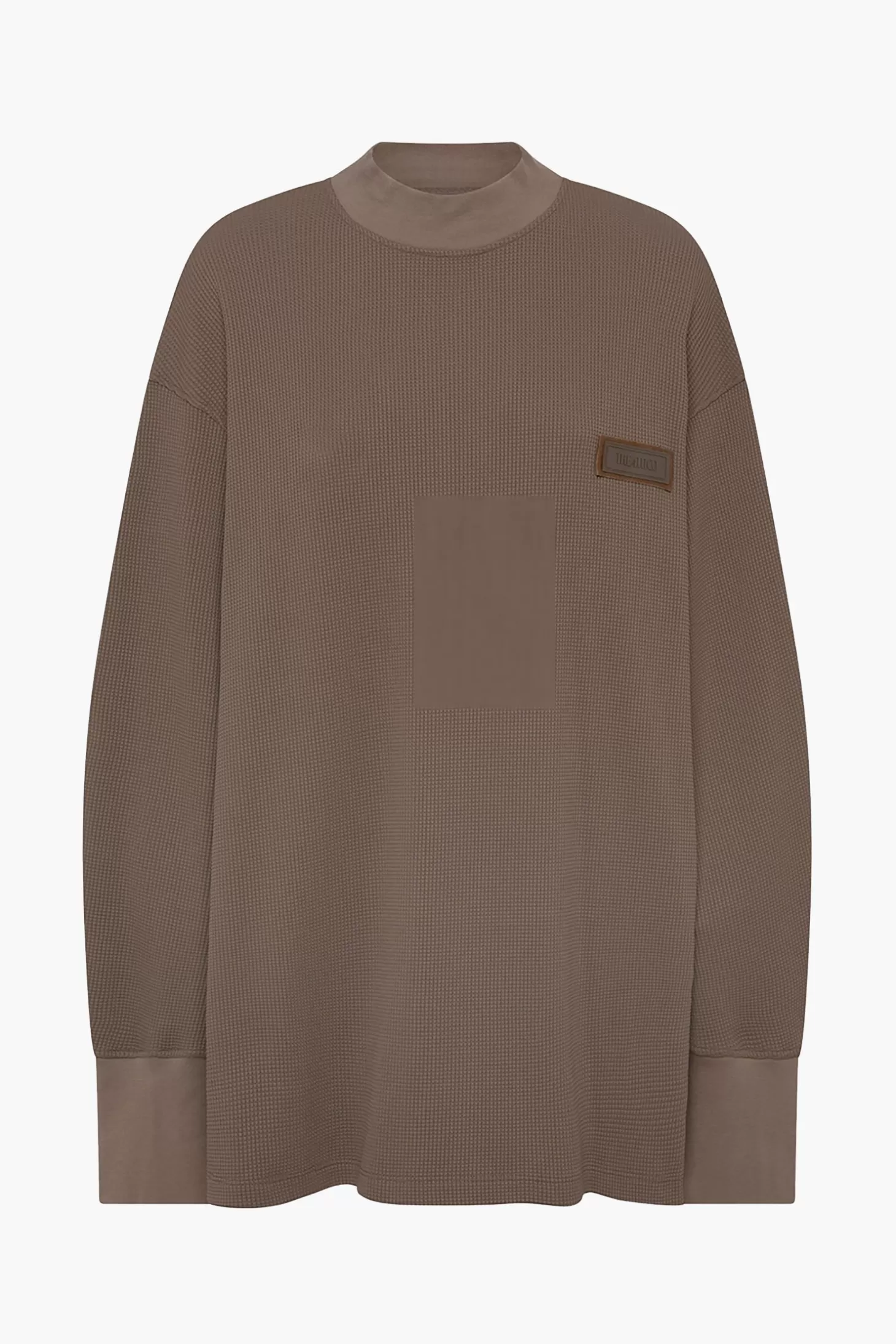 Tops<THE ATTICO DARK BROWN T-SHIRT DarkBrown