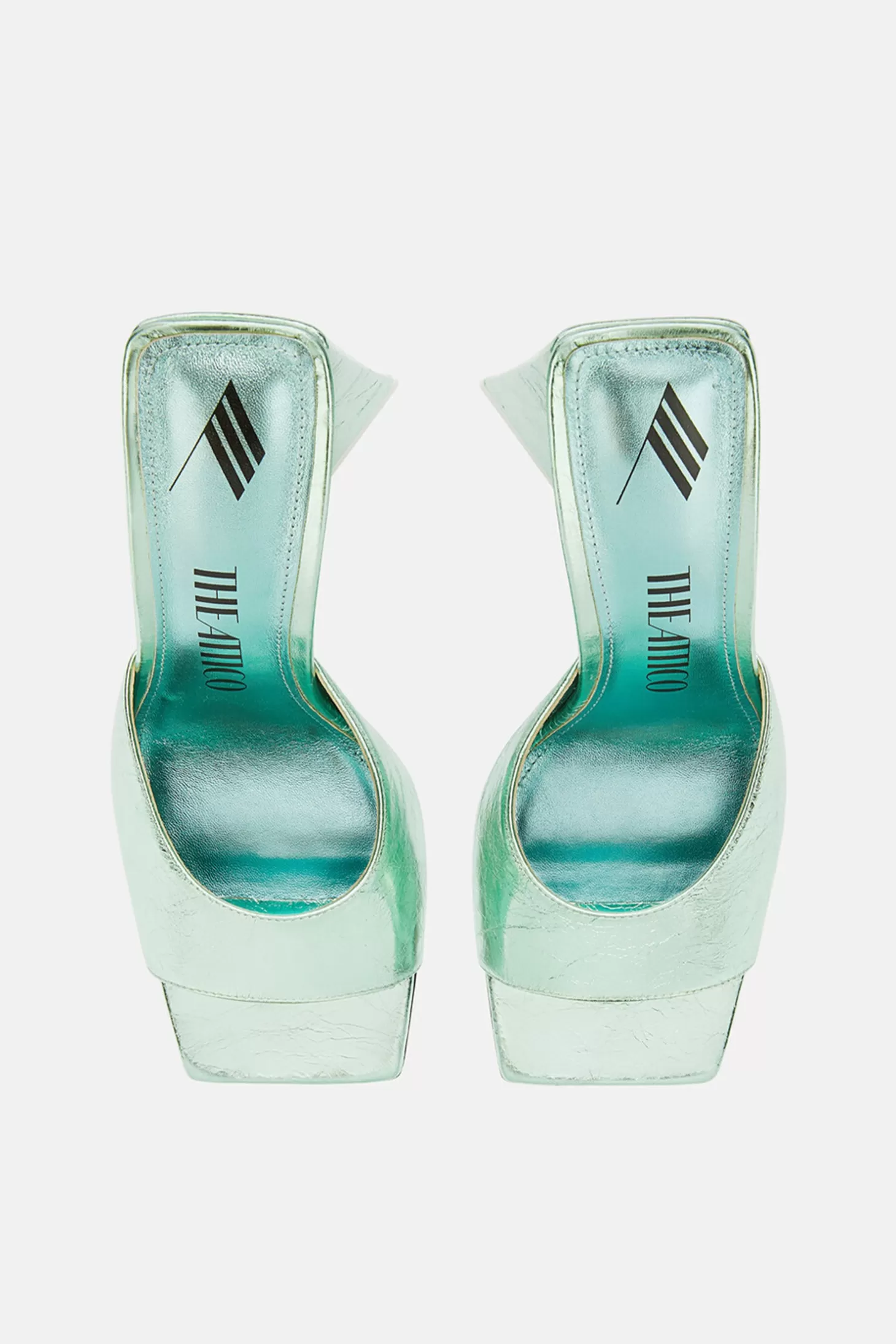 Heels<THE ATTICO DEVON MULE Aquamarine