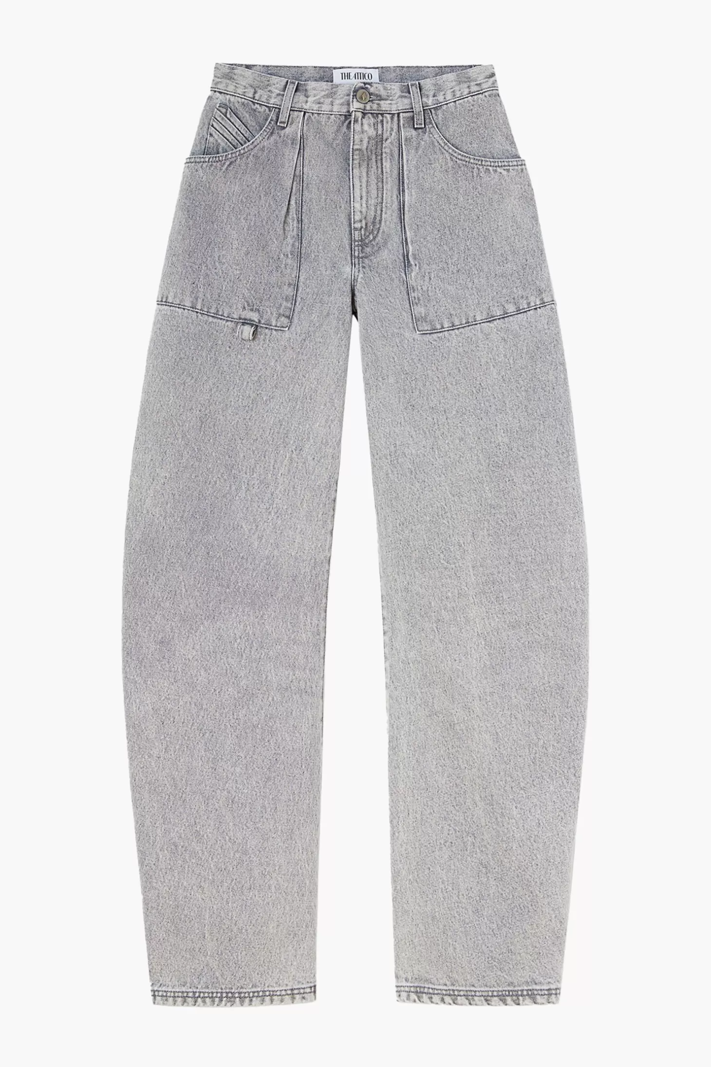 Denim | Pants<THE ATTICO EFFIE LONG PANTS LightGrey