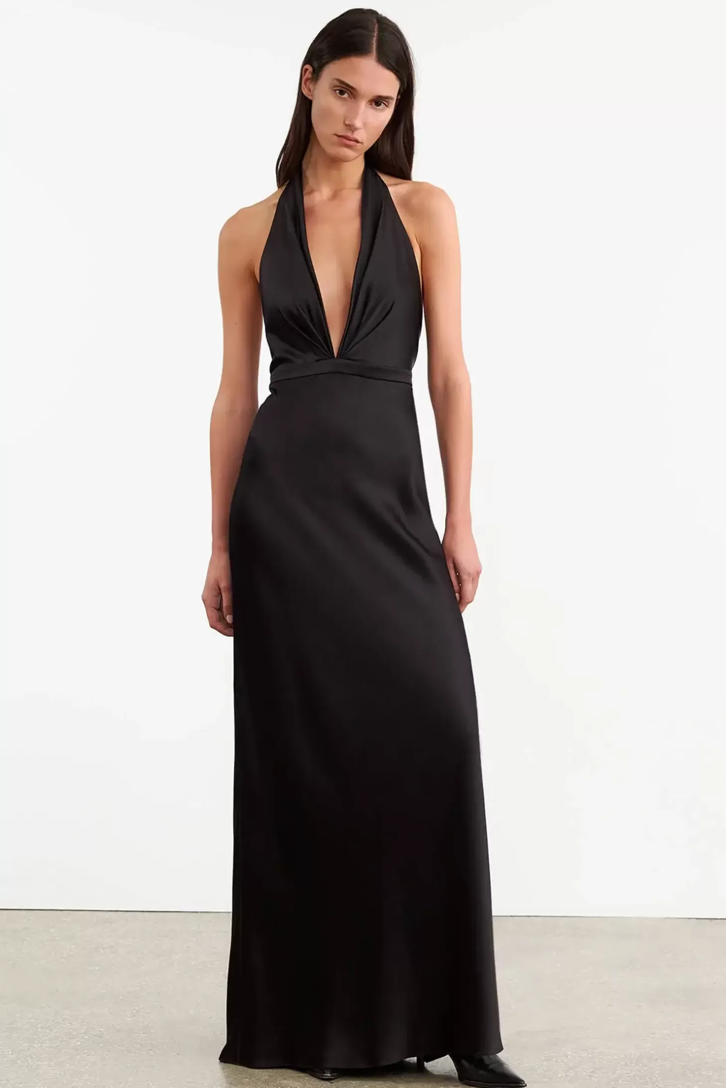 Dresses<NILI LOTAN ESSY GOWN Black