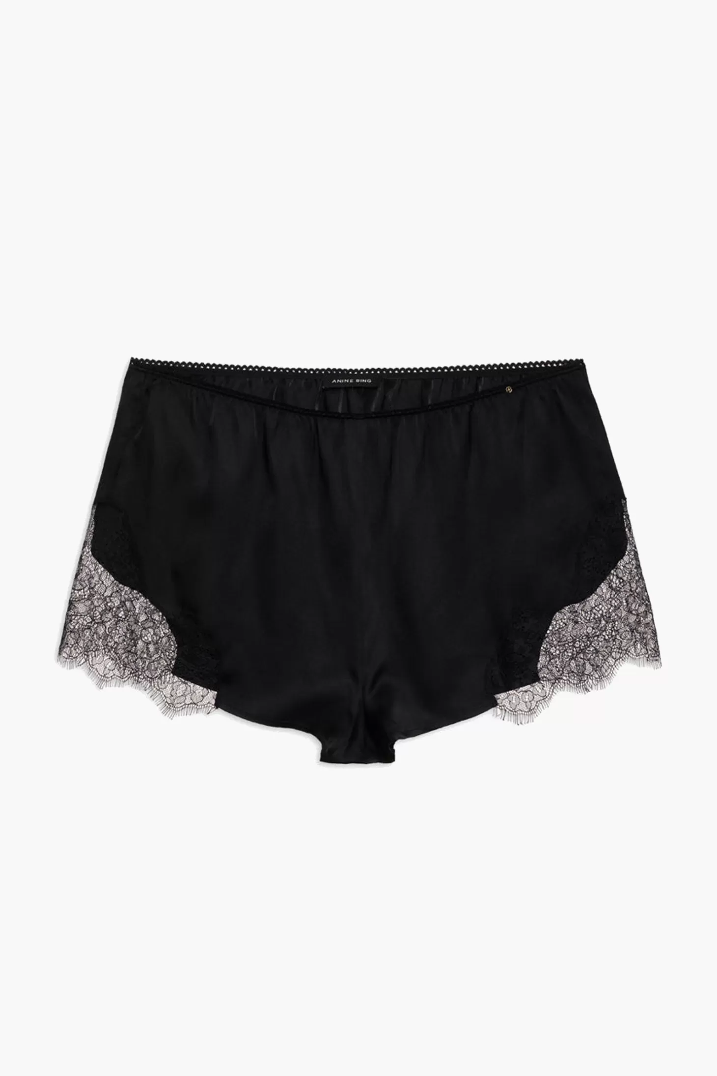 Shorts | Intimates<ANINE BING FARRAH SHORT Black