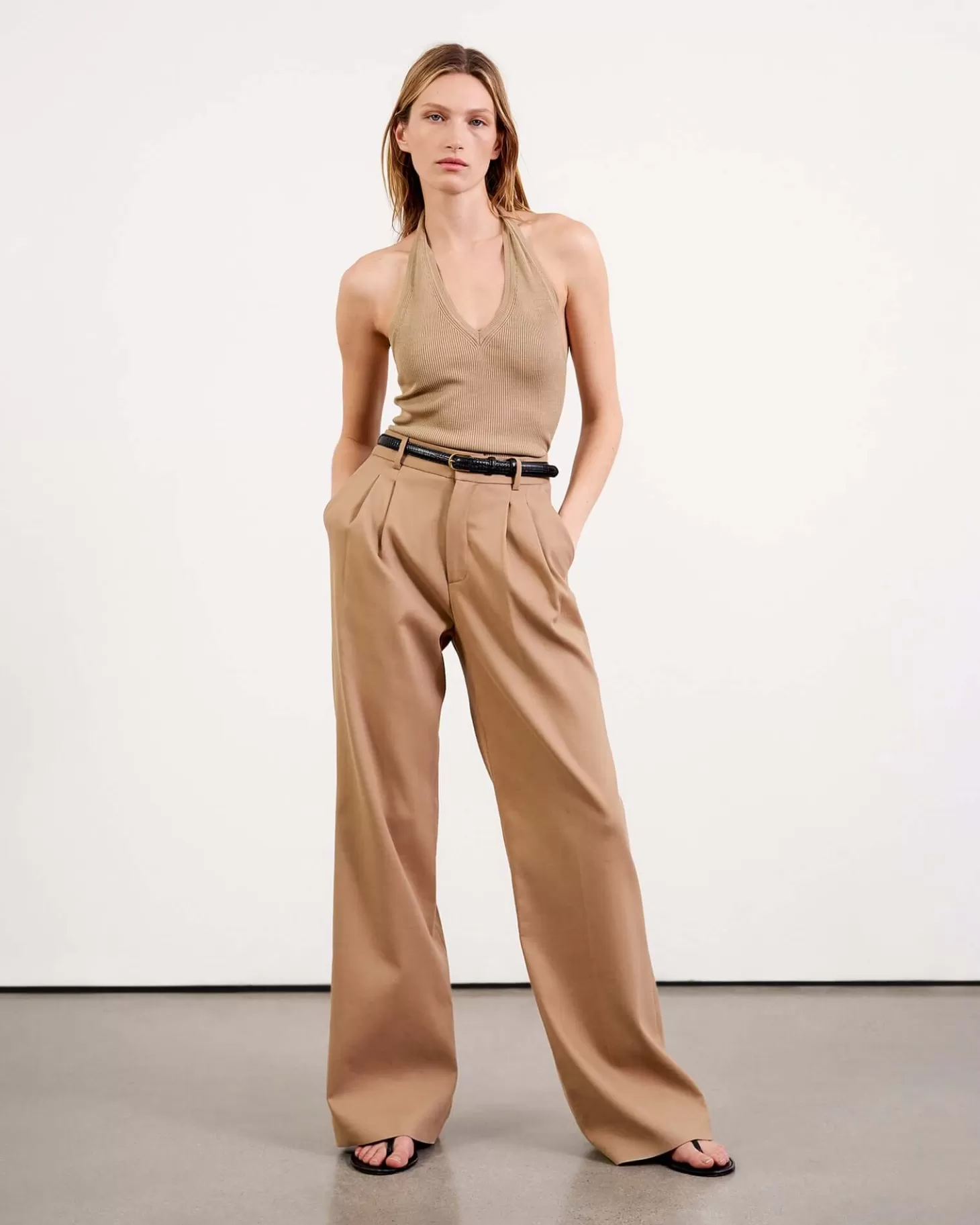 Pants<NILI LOTAN FLAVIE PANT Camel