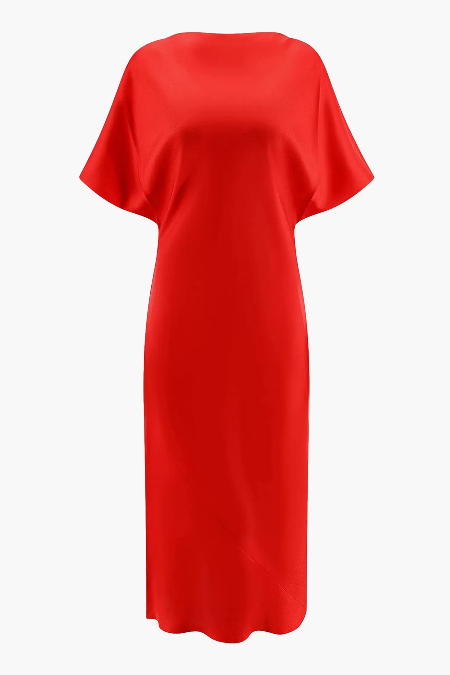 Dresses<RÓHE FLUID SILK DRESS Red