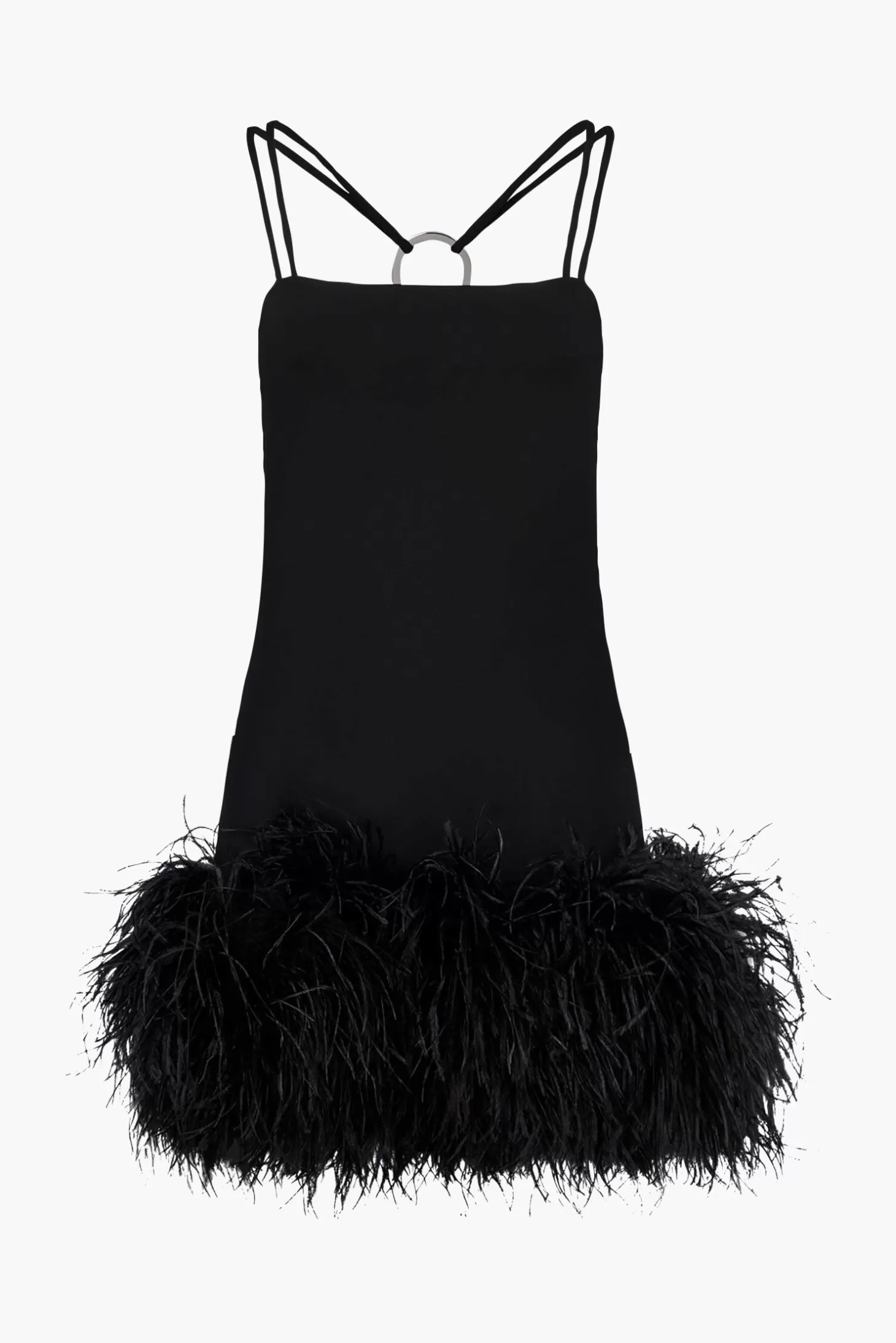 Dresses<THE ATTICO FUJIKO MINI DRESS Black