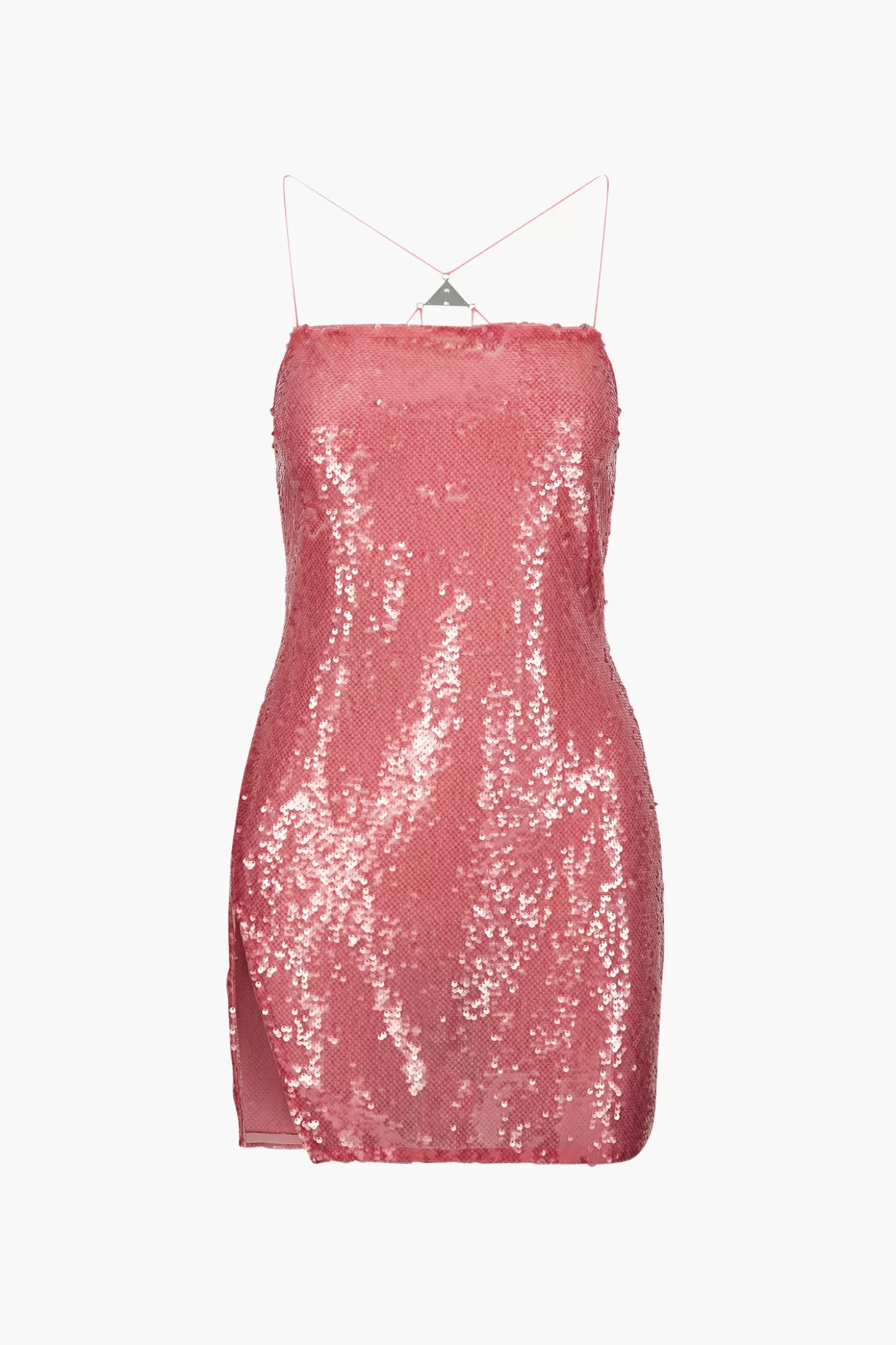 Dresses<THE ATTICO FUJIKO MINI DRESS Lightpink