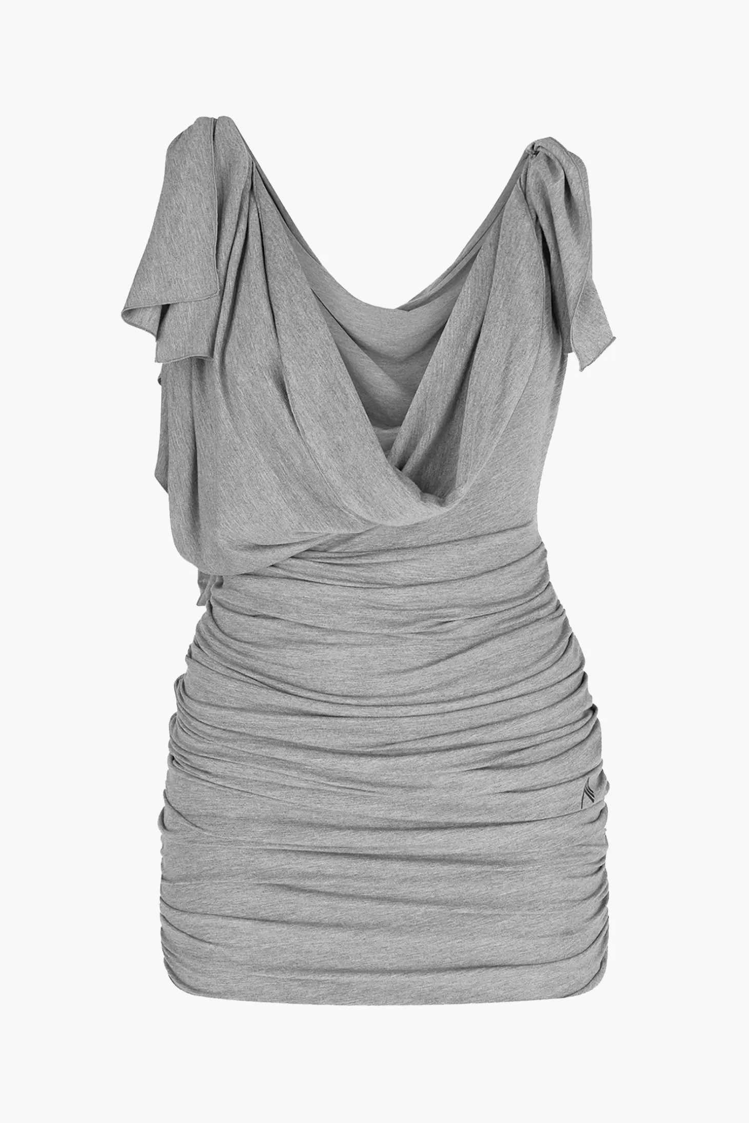 Dresses<THE ATTICO MINI DRESS Grey