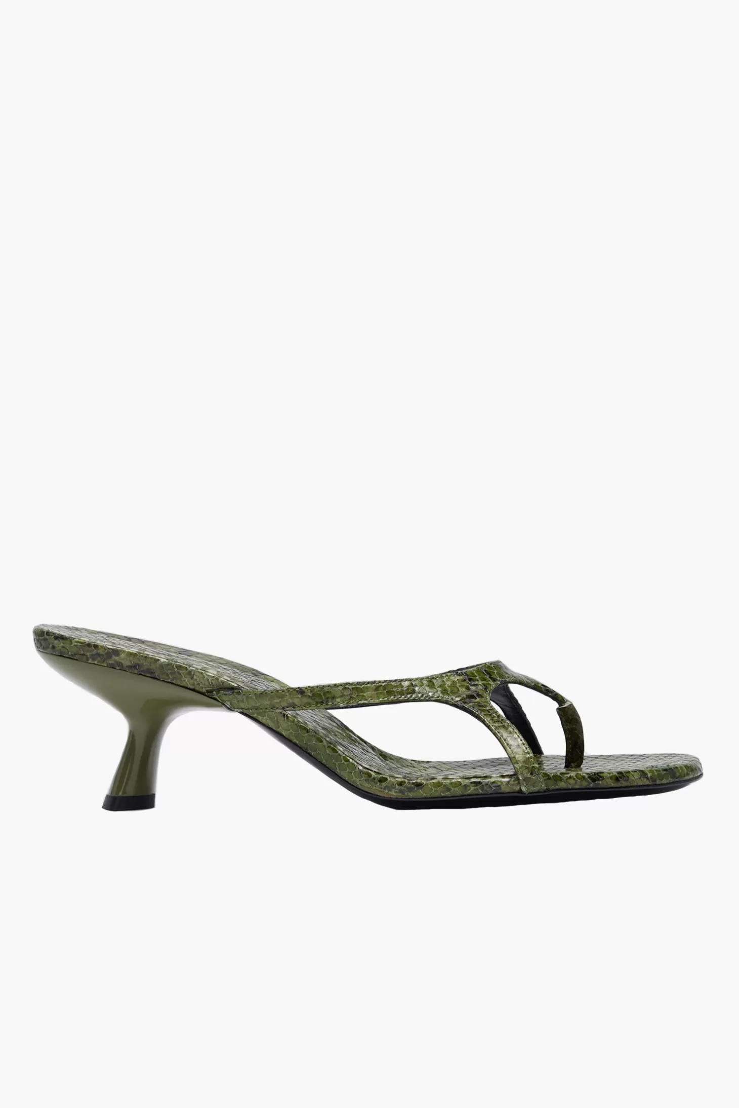 Heels<CHRISTOPHER ESBER HARLOWE TEXTURED MULE Verde