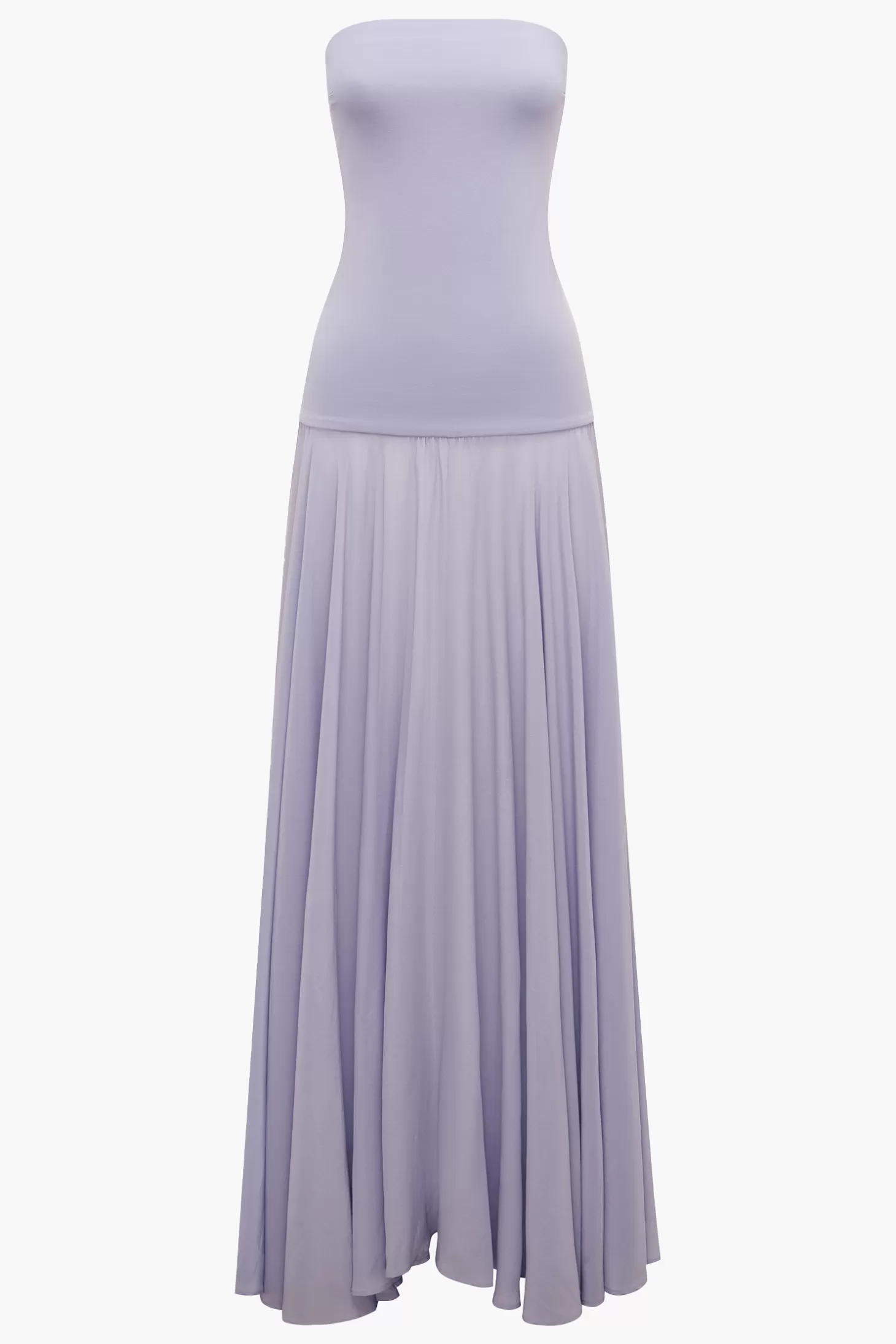 Dresses<ESSE ILLI STRAPLESS DRESS AgateBlue