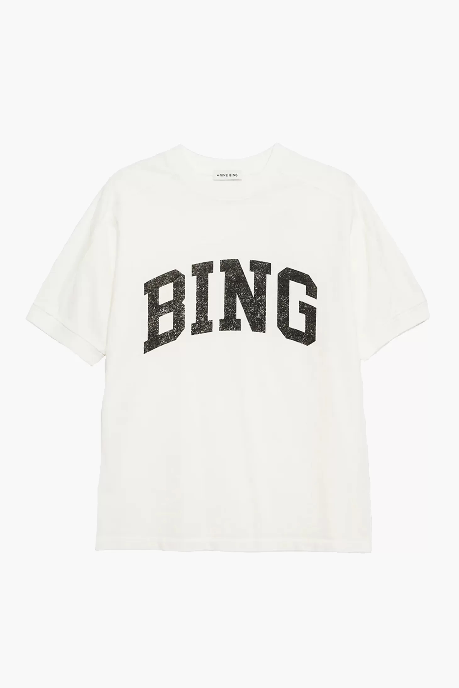 Tops<ANINE BING JAYLIN TEE BING Ivory