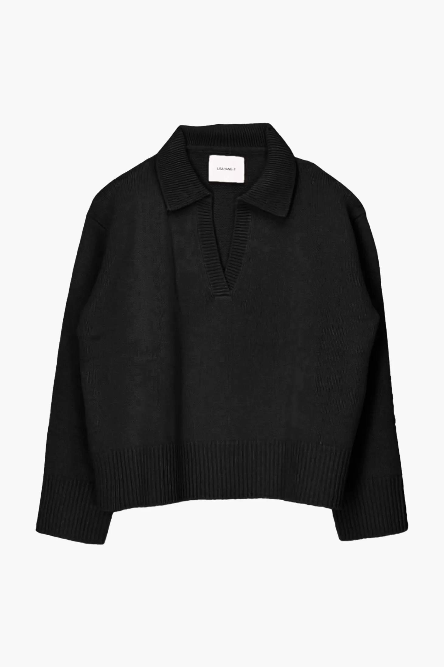 Knitwear<LISA YANG KIKI SWEATER Black