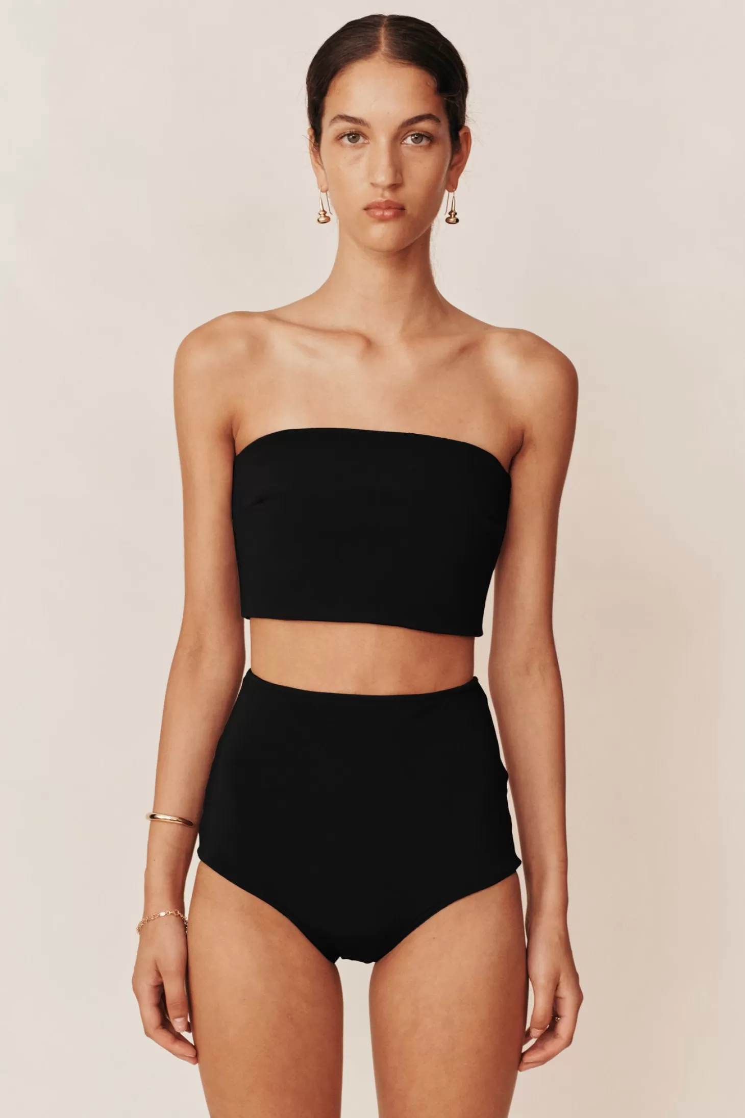 Tops | Intimates<ESSE KNIT TUBE TOP Black