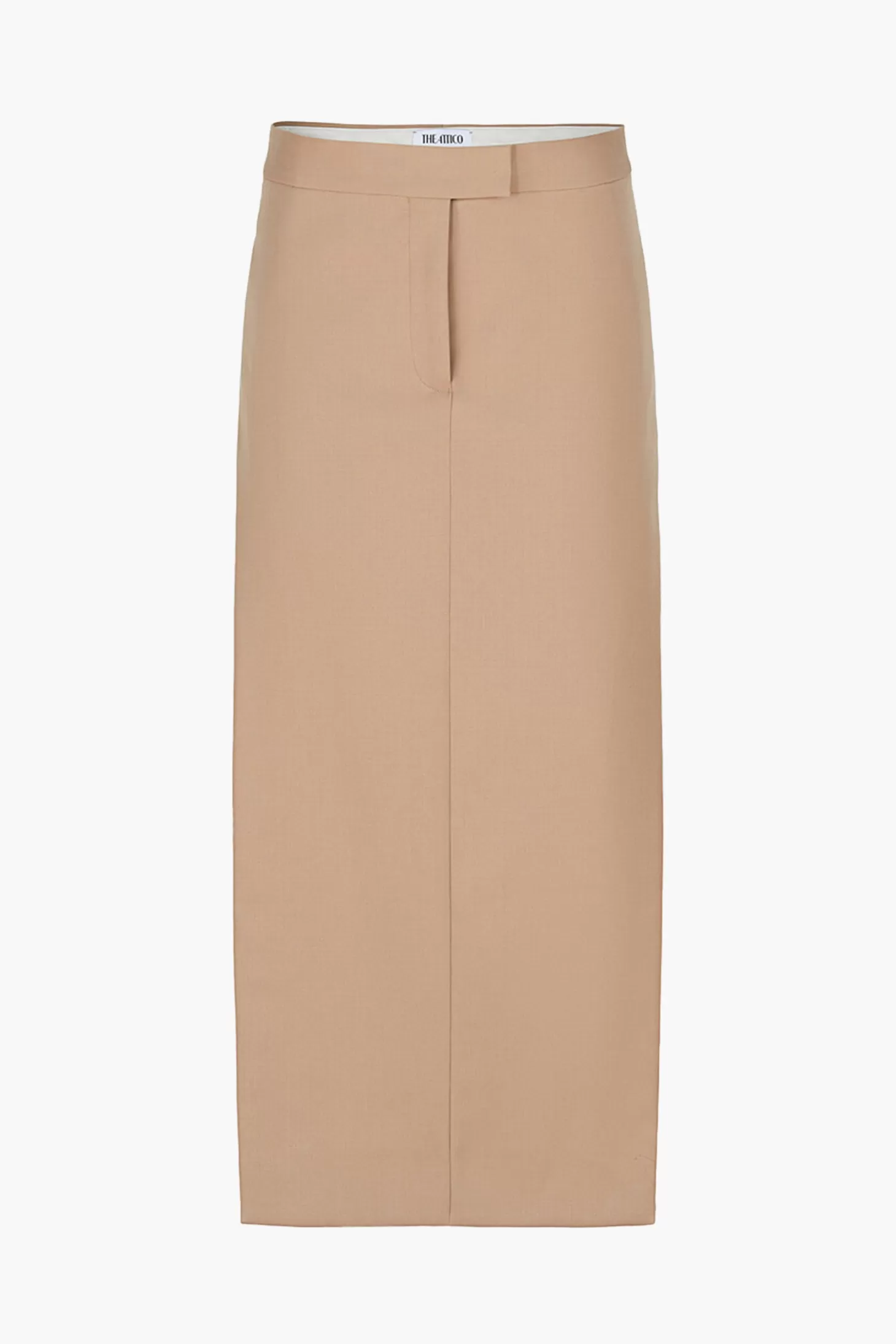 Skirts<THE ATTICO MIDI SKIRT Beige