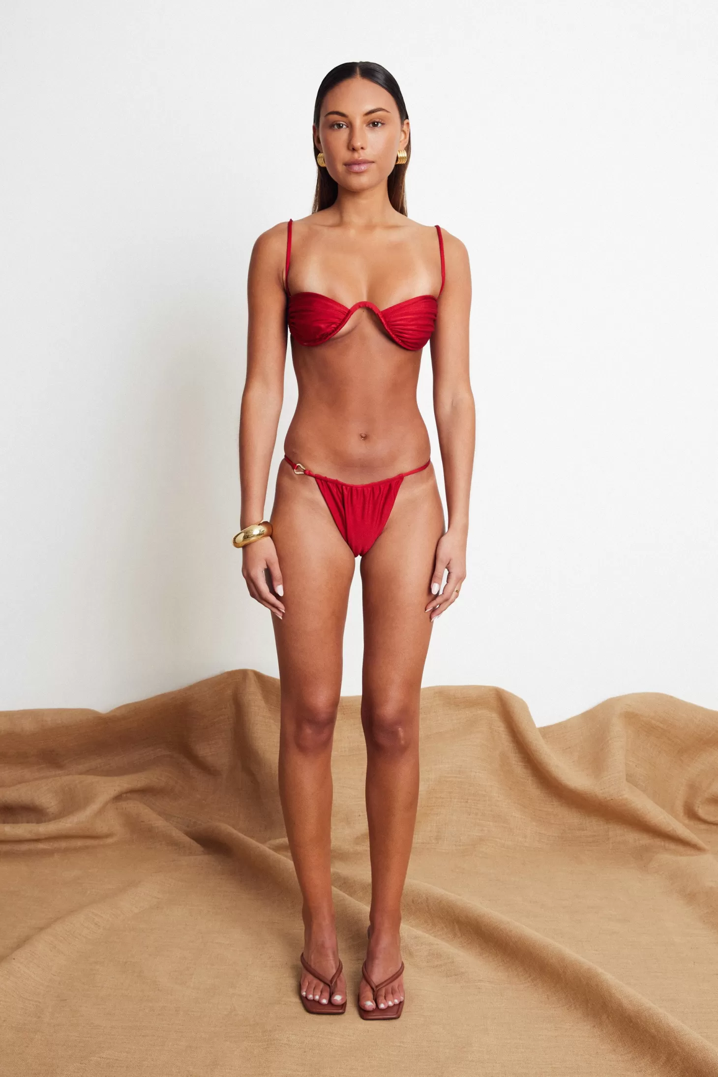 Swimwear<CULTIRA MINIMAL BALCONETTE & BRIEF