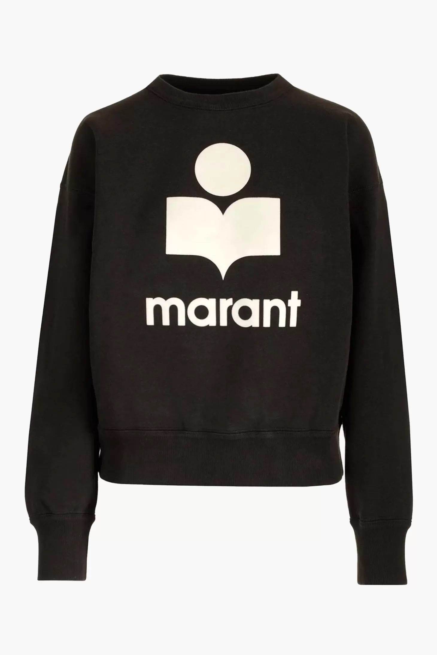 Sweatshirts & Loungewear | Activewear<Isabel Marant Étoile MOBYLI SWEATSHIRT FadedBlack/Ecru