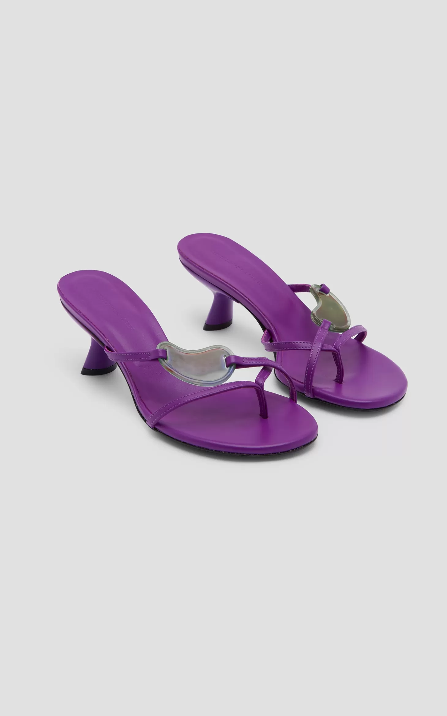 Heels<CHRISTOPHER ESBER MOODSTONE MICRO MULE Grape