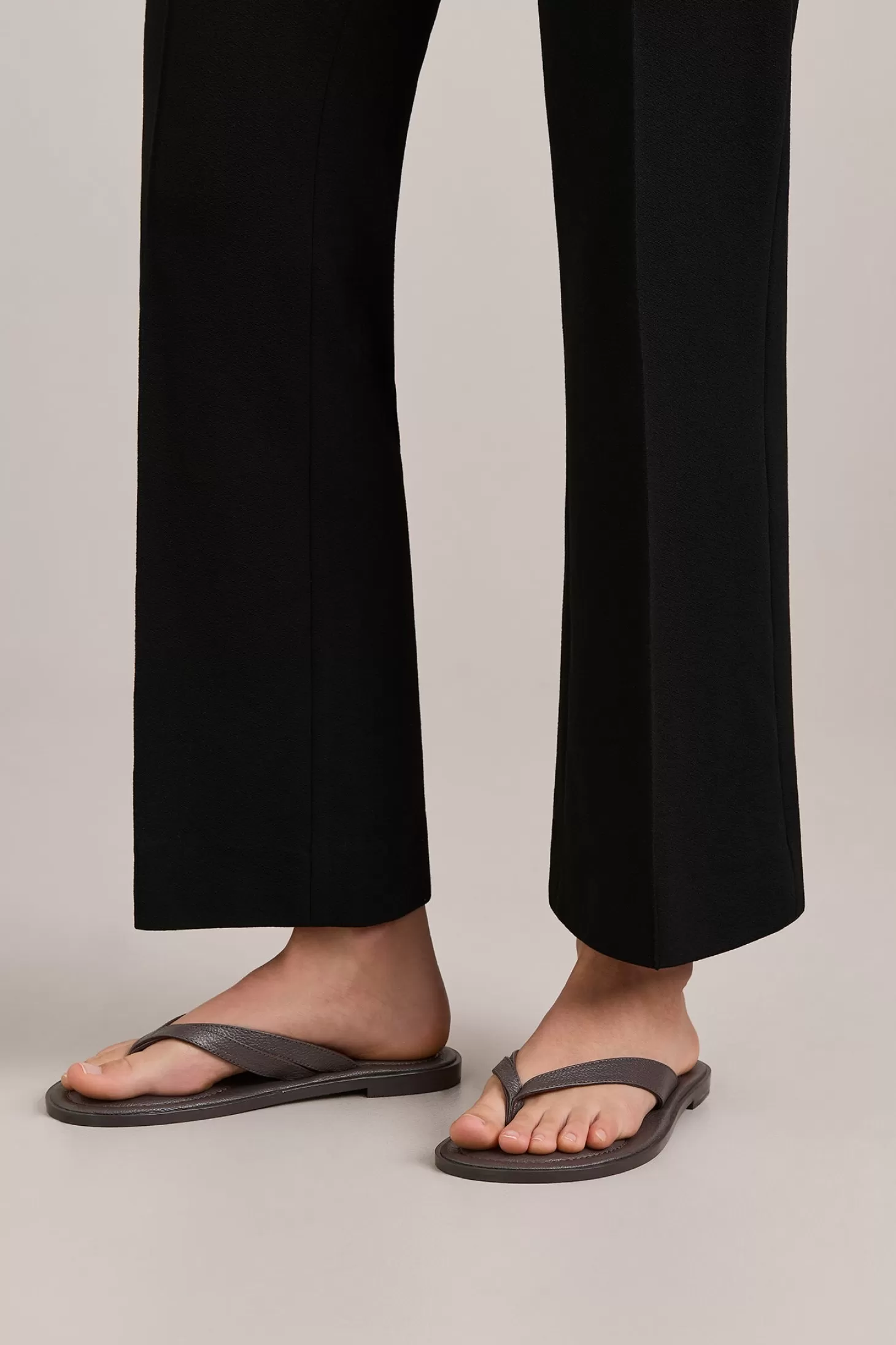 Flats | Sandals<A.EMERY MORGAN SANDAL Graphite