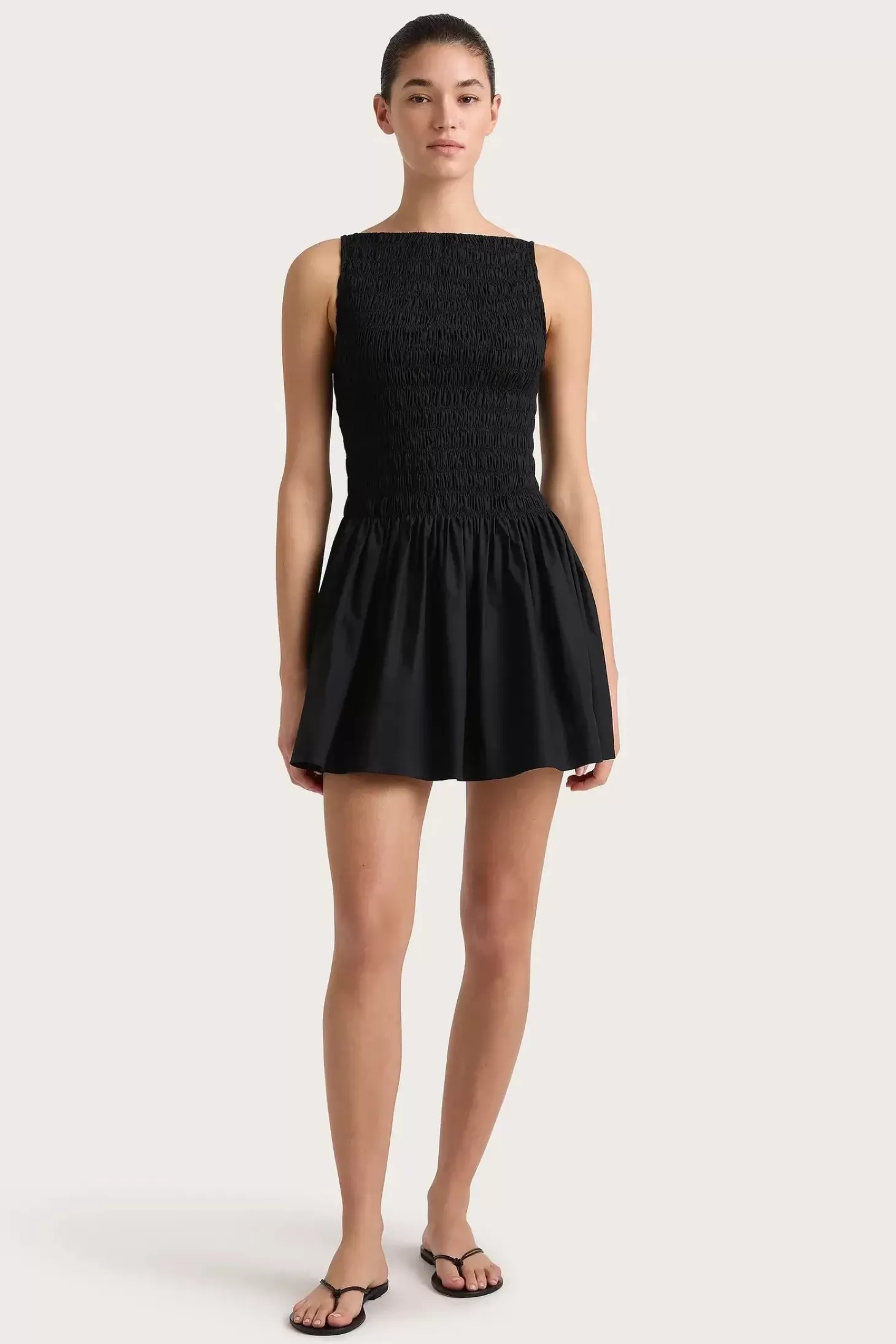 Dresses<FAITHFULL THE BRAND NOA MINI DRESS Black