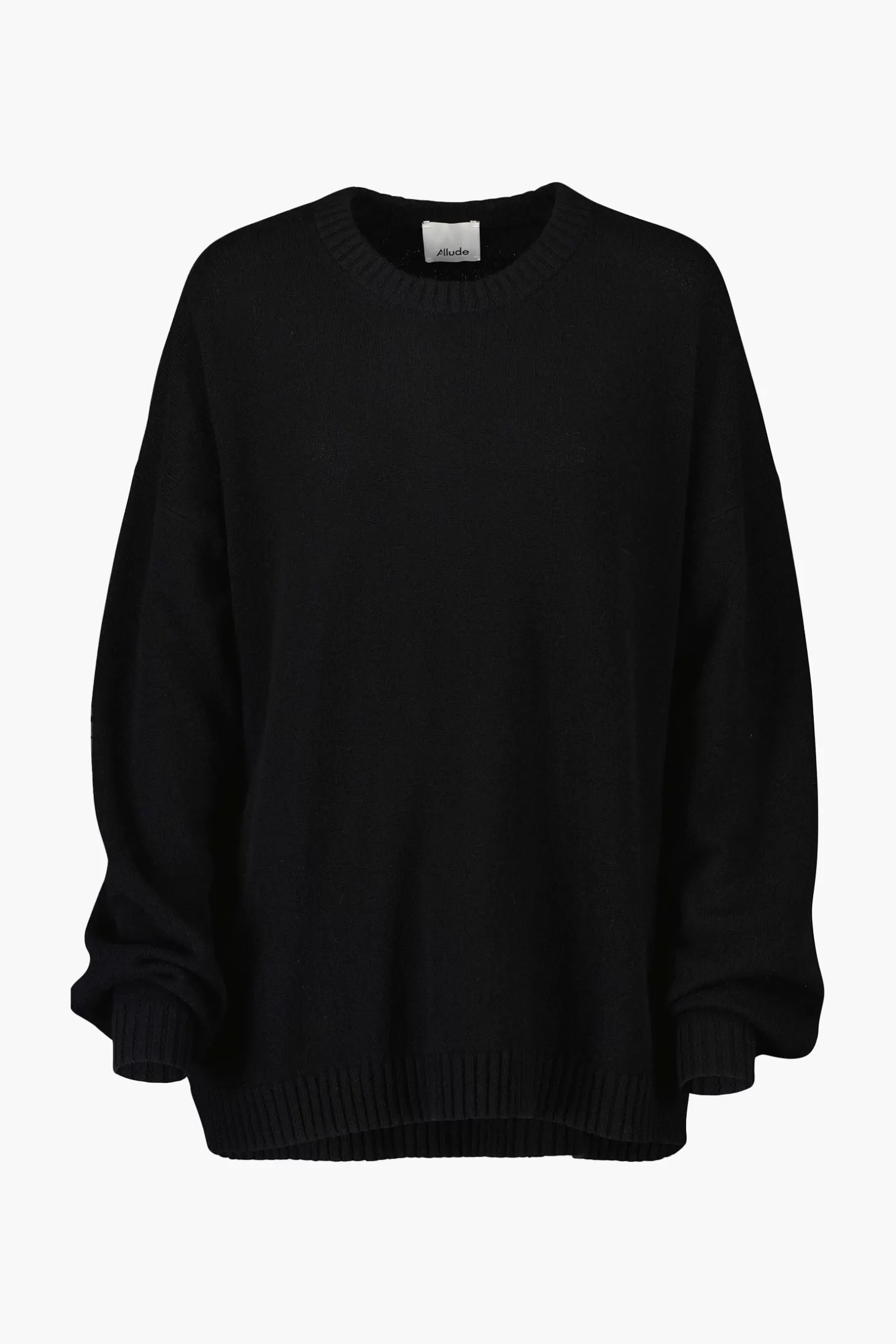 Knitwear<ALLUDE OVERSIZE CREW