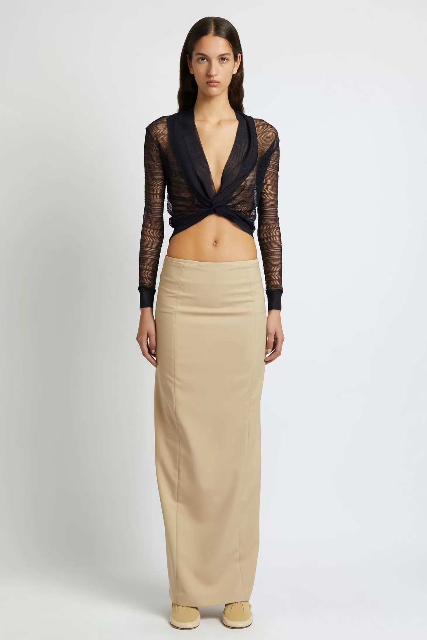 Skirts | Matching Sets<CHRISTOPHER ESBER RACQUET STRAIGHT TAILORED SKIRT Sand