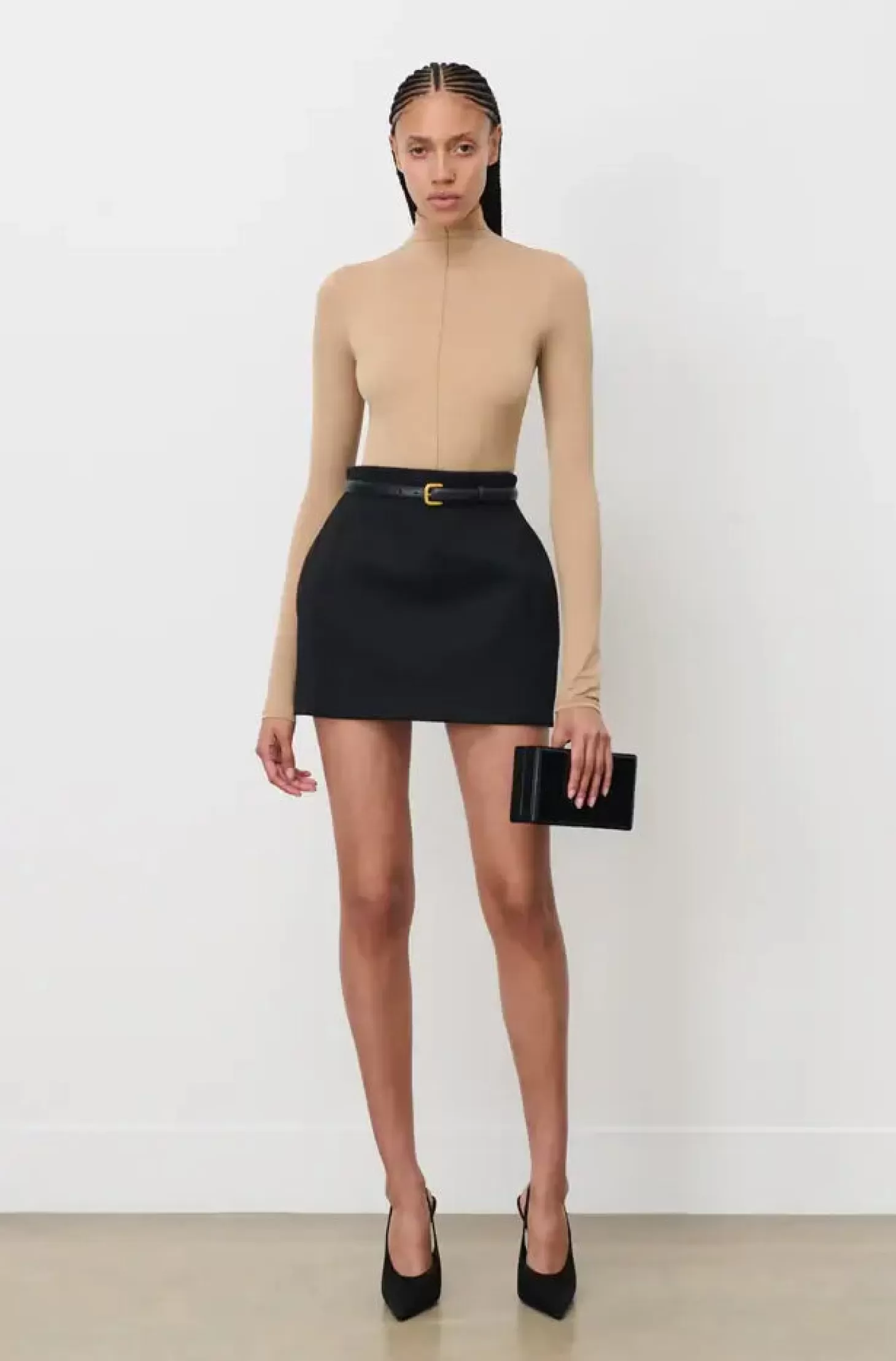 Skirts<WARDROBE.NYC RHW SCULPTED SKIRT MINI