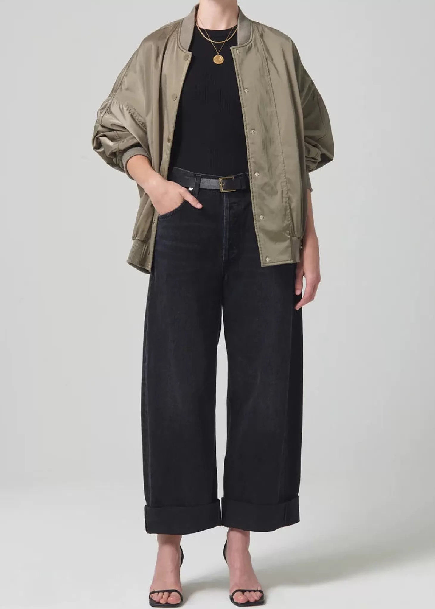 Jackets<CITIZENS OF HUMANITY SASHA BOMBER Olivine
