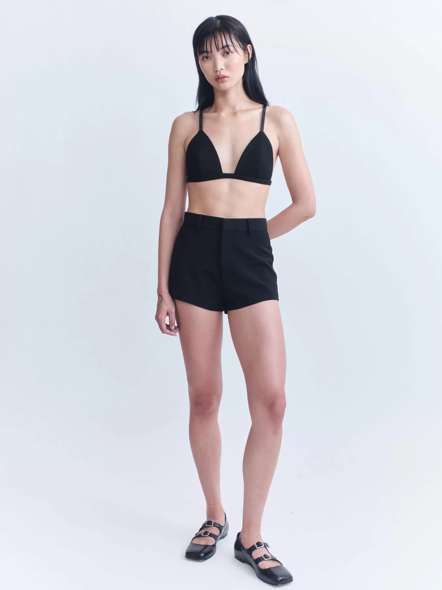 Matching Sets | Shorts<COURTNEY ZHENG SCUBA WOOL SHORT