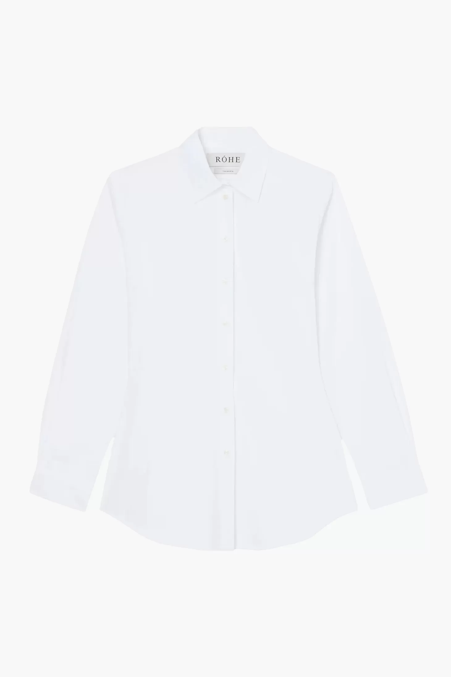 Tops<RÓHE SHAPED POPLIN SHIRT