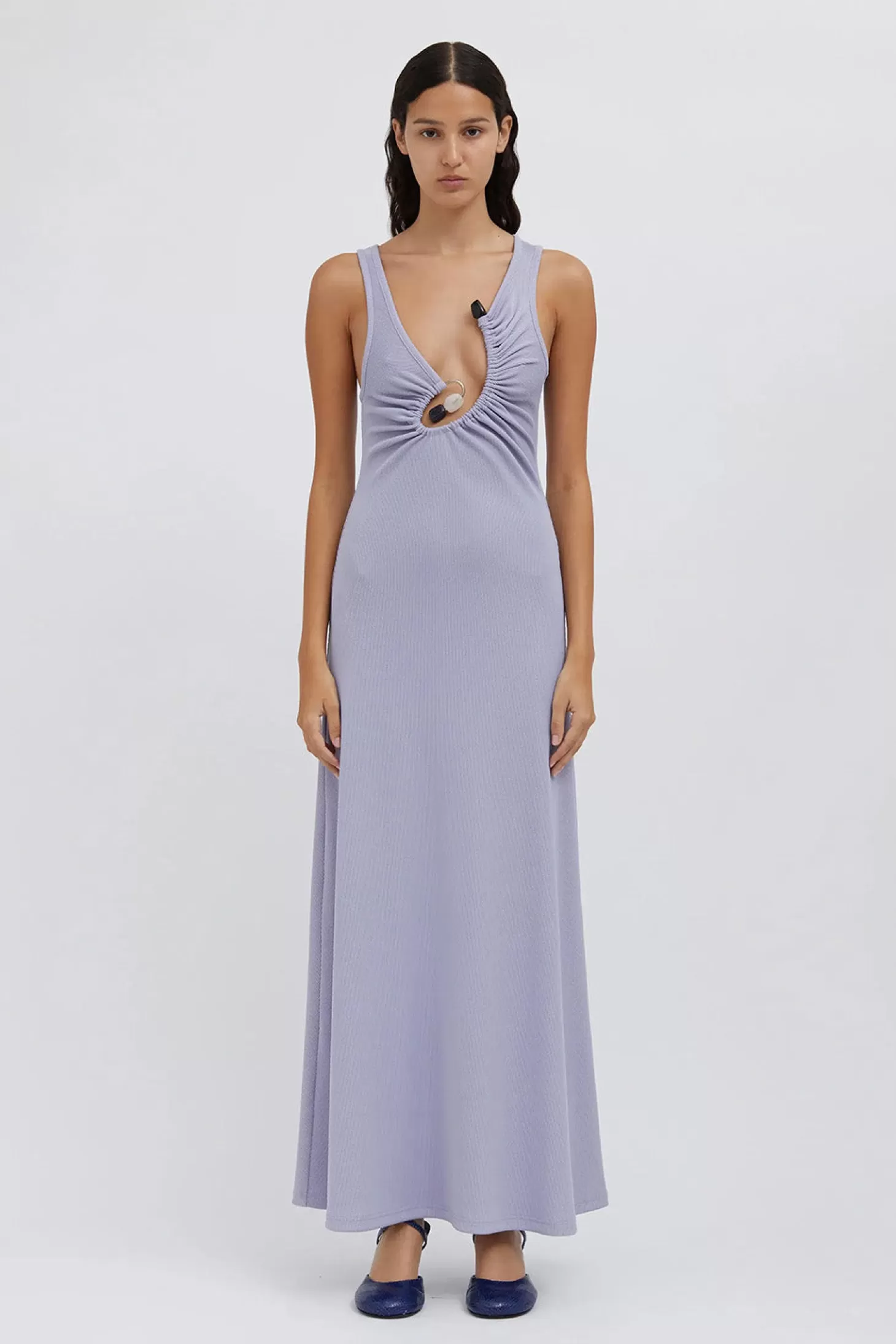 Dresses<CHRISTOPHER ESBER SPIRAL CRYSTAL TANK DRESS