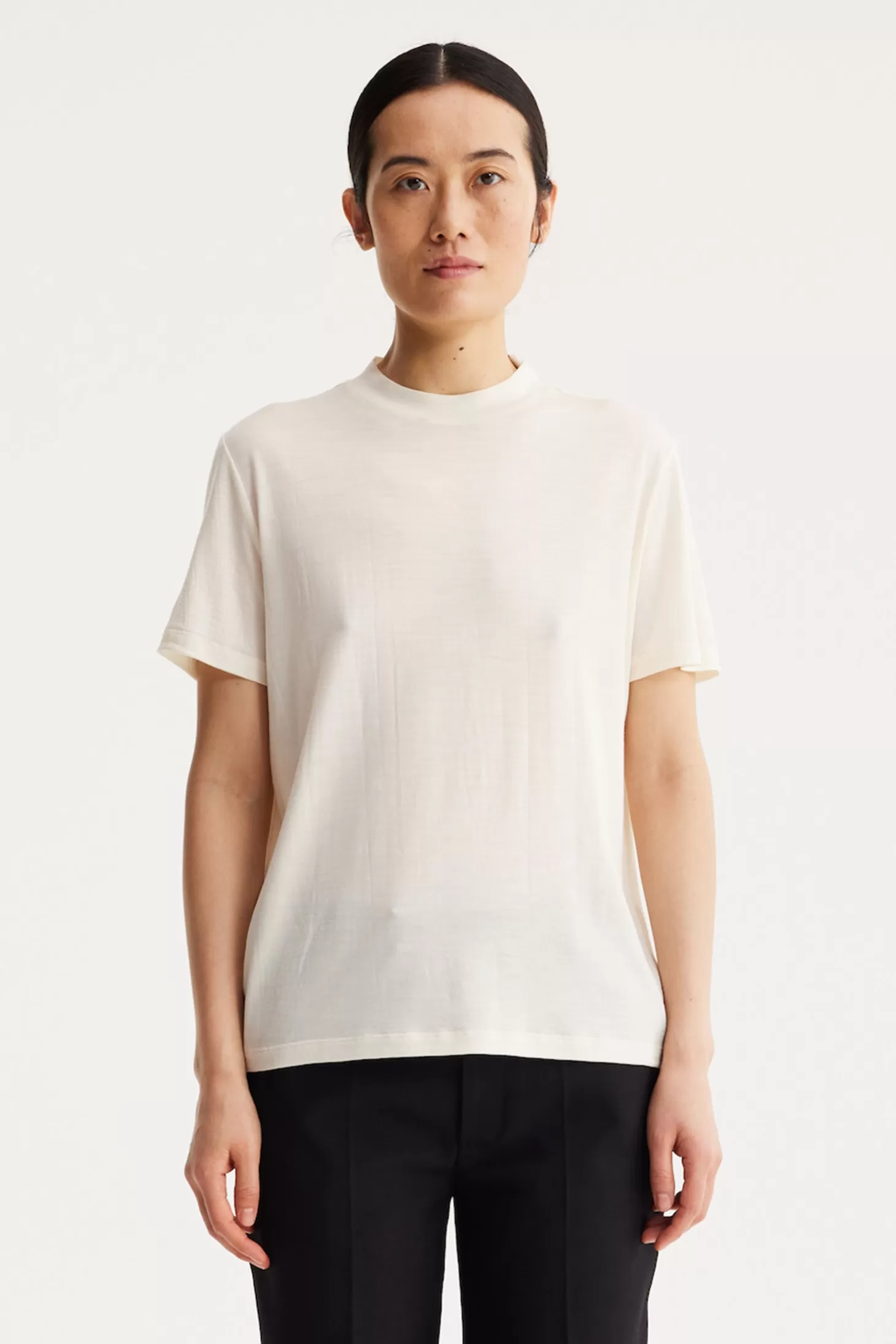 Tops<RÓHE SUMMER WOOL JERSEY T-SHIRT