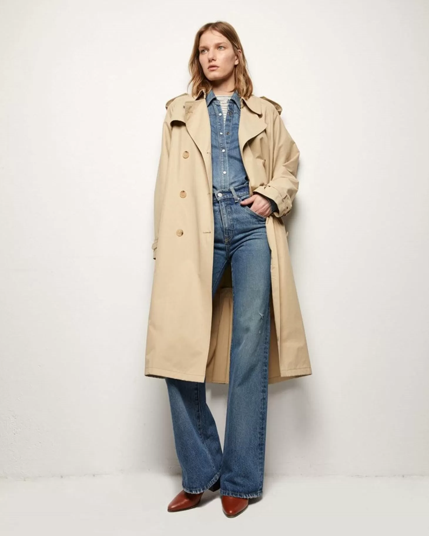 Coats<Nili Lotan TANNER TRENCH COAT